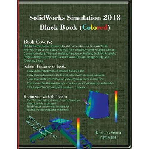 SolidWorks Simulation 2018 Black Book (Colored)
