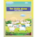 Ten little sheep: Bilingual: English -Spanish