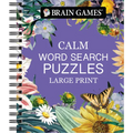 Brain Games - Calm: Word Search - Large Print