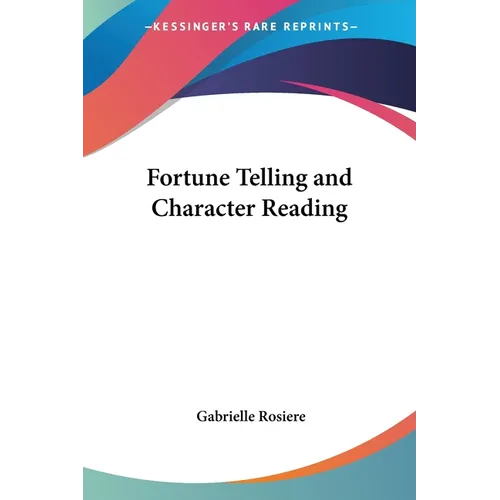 Fortune Telling and Character Reading