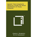 Asleep! The Complete Official Story Of What Happened At Pearl Harbor - Paperback