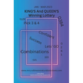 KING'S And QUEEN'S Winning Lottery: Jan-Mar 2023