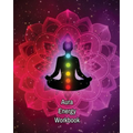 Aura Energy Workbook: Auras Energy Healing, Spiritual, Reader Can Track Client Reading, New Age Therapists, Healers