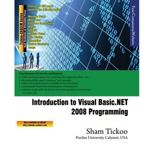 Introduction to Visual Basic.NET 2008 Programming