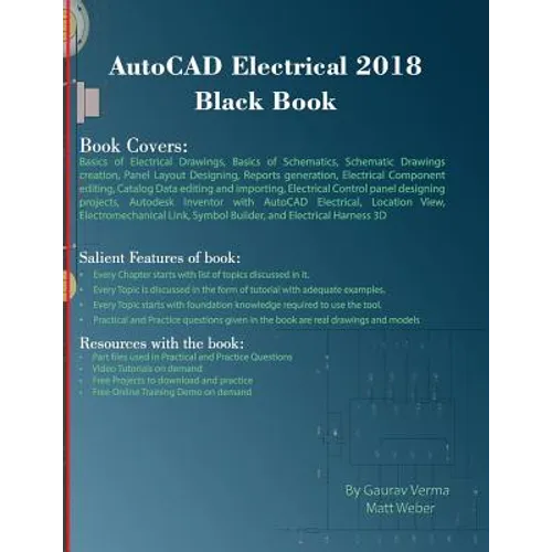 AutoCAD Electrical 2018 Black Book