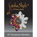 40 Therapeutic Mandalas: Adult Coloring Book