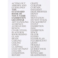 The Standard Book of Noun-Verb Exhibition Grammar