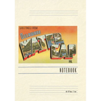 Vintage Lined Notebook Greetings from Delaware, Water Gap, Pennsylvania - Paperback