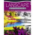 Landscapes GRAYSCALE Coloring Books for Beginners Volume 2: A Grayscale Fantasy Coloring Book: Beginner's Edition