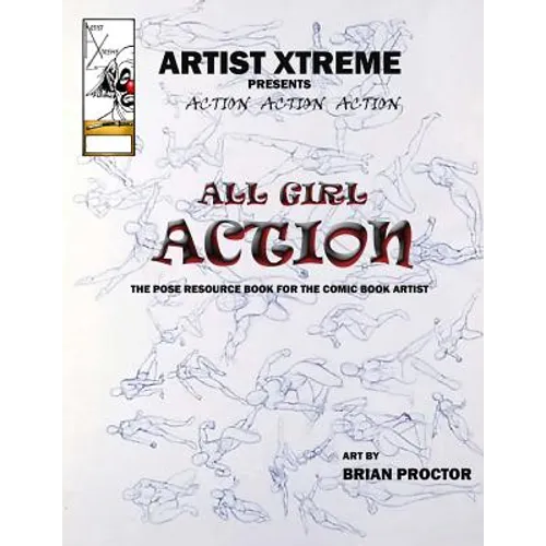 All Girl Action Pose Reference Book