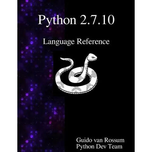 Python 2.7.10 Language Reference