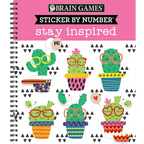 Brain Games - Sticker by Number: Stay Inspired