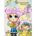 Sherri Baldy My-Besties Hoppy Spring QT's Coloring Book