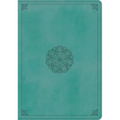 ESV Study Bible (Trutone, Turquoise, Emblem Design)