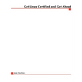 Get Linux Certified and Get Ahead