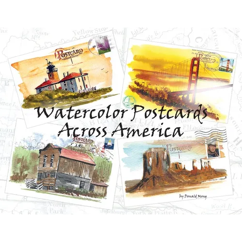 Watercolor Postcards Across America