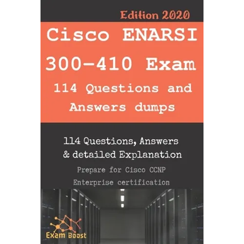 Cisco ENARSI 300-410 Exam 114 Questions and Answers dumps: Actual Exam to prepare to CCNP Enterprise Certification
