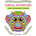 Jungle Adventure: Adult Coloring Book of Animals