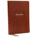 KJV Holy Bible: Giant Print Thinline Bible, Tan Leathersoft, Red Letter, Comfort Print: King James Version (Vintage Series)