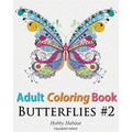 Adult Coloring Book: Butterflies: Coloring Book for Adults Featuring 50 HD Butterfly Patterns