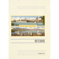 Vintage Lined Notebook Greetings from Victoria, BC, Canada