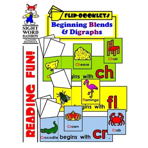 Beginning Blends and Digraphs: Flip Booklets