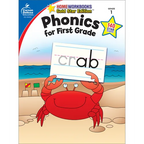 Phonics for First Grade, Grade 1: Gold Star Edition Volume 11