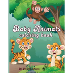 Baby Animals Coloring Book