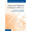 Numerical Methods in Finance with C++