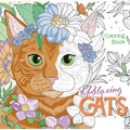 Relaxing Cats Coloring Book