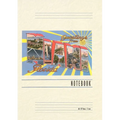 Vintage Lined Notebook Greetings from Miami, Florida