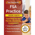 FSA Practice Grade 3 Math Test Prep for the Florida Standards Assessment [3rd Edition Book]