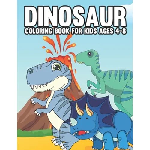 Dinosaur Colouring Book for Kids