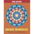 Unique Mandalas Adult Coloring Book: Beautiful Patterns for Stress Relief and Relaxation
