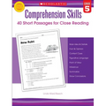 Comprehension Skills: Short Passages for Close Reading: Grade 5