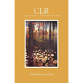 Clackamas Literary Review 20th Anniversary Issue