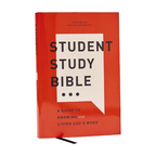 Student Study Bible: A Guide to Knowing and Living God's Word (Nkjv, Hardcover, Red Letter, Comfort Print) - Hardcover