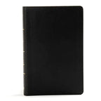 KJV Large Print Personal Size Reference Bible, Black Leathertouch - Imitation Leather