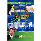 7 Laws You Must Honor to Have Uncommon Success - Paperback