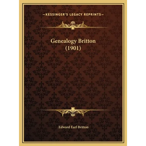 Genealogy Britton (1901)