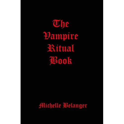The Vampire Ritual Book