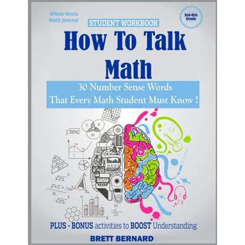How to Talk Math: 30 NUMBER SENSE words that every math student MUST KNOW!