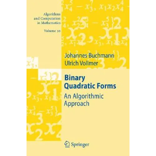 Binary Quadratic Forms: An Algorithmic Approach