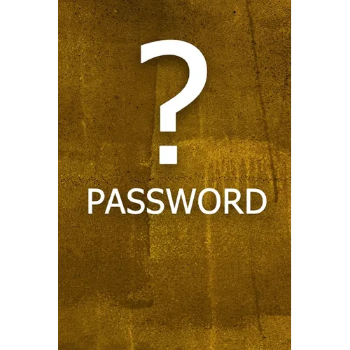 ? Password: The perfect book to keep all your password information together and secure with alphabetical tabs.