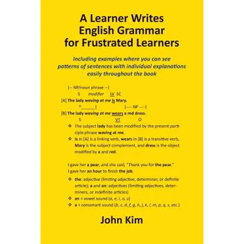 A Learner Writes English Grammar for Frustrated Learners