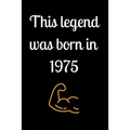 This legend was born in 1975