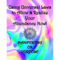 Using Universal Laws to Allow & Realize Your Abundance Now! Manifesting on Purpose