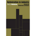 Optimization in Industry: Volume 1, Optimization Techniques
