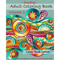 Adult Coloring Book - Doodles - Volume 1 - Relax and let your imagination run