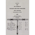 The Origin of the Baltic and Vedic Languages: Baltic Mythology